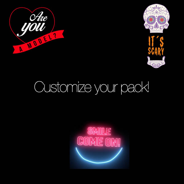 Customize your pack